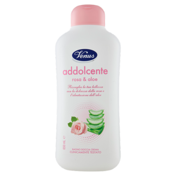 Venus Bagno Doccia Crema addolcente rosa & aloe 650 mL