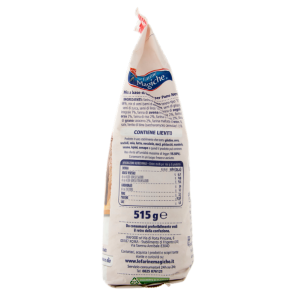 Le Farine Magiche Pane Nero ai 7 cereali 515 g