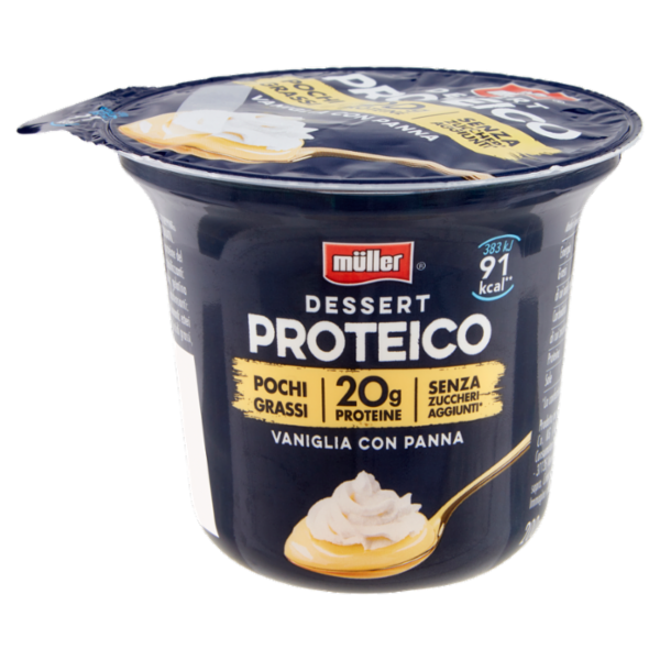 müller Dessert Proteico Vaniglia con Panna 200 g