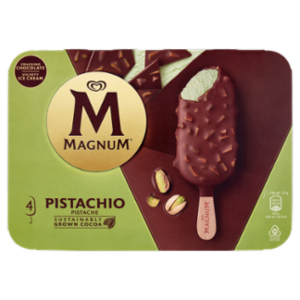 Magnum Pistacchio 4 Gelati 308 g