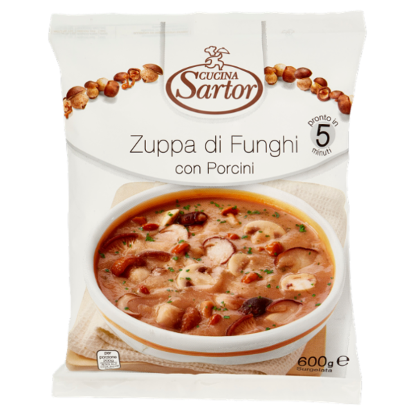 Cucina Sartor Zuppa di Funghi con Porcini 600 g