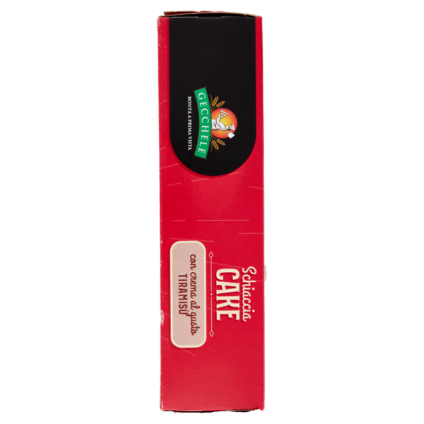 Gecchele Schiaccia Cake con crema al gusto Tiramisù 350 g