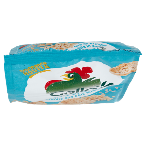 Gallo's Chips di Riso Integrale con Sale Marino 40 g