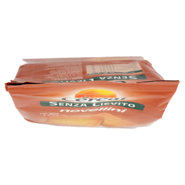 Céréal biscotti Novellini Senza Lievito, con latte e miele, frollini senza Agenti Lievitanti - 250 g