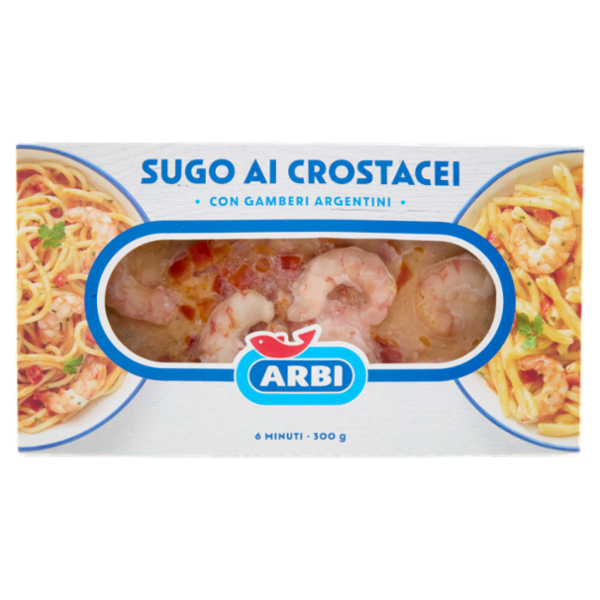 Arbi Sugo ai Crostacei con Gamberi Argentini 300 g