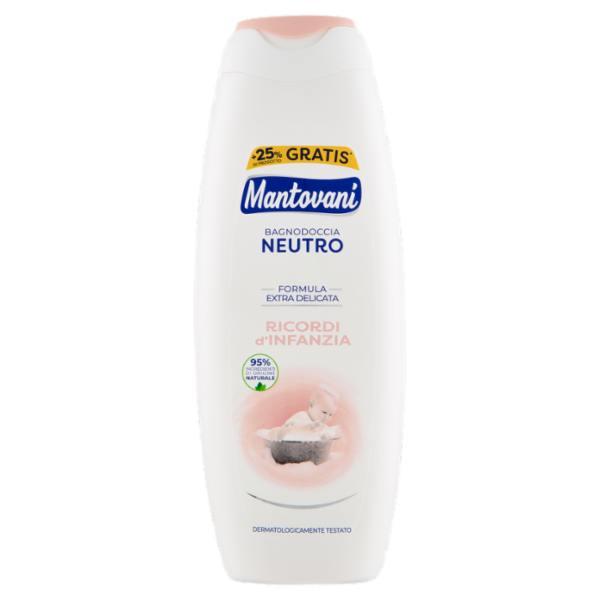 Mantovani Bagnodoccia Neutro Ricordi d'Infanzia 400+100 ml