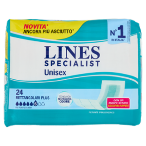 Lines Specialist Unisex Rettangolari Plus 24 Pz