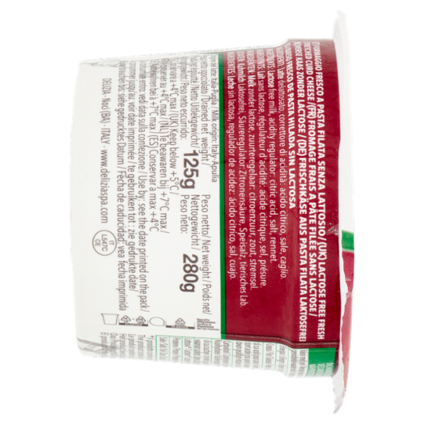 Deliziosa Mozzarella Senza lattosio 125 g