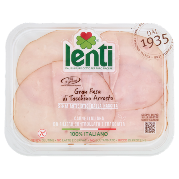 Lenti Gran Fesa di Tacchino Arrosto 0,100 kg