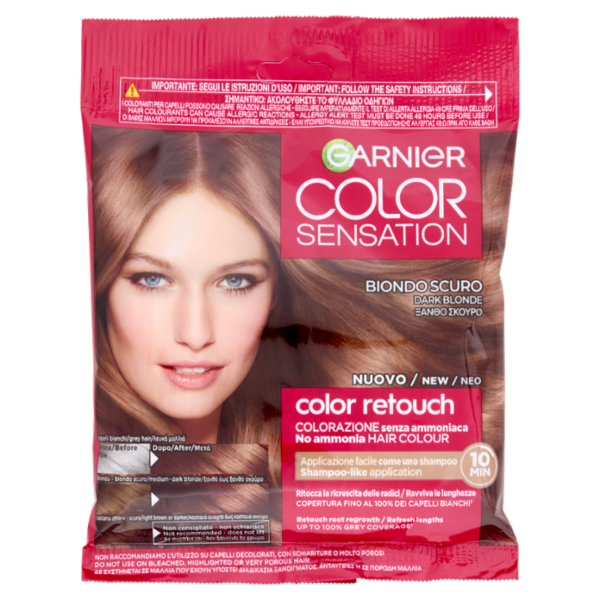 Garnier Color Sensation color retouch Colorazione senza ammoniaca Biondo Scuro