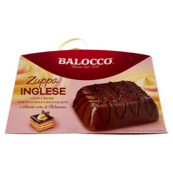 Balocco Zuppa Inglese con Creme Pasticcera e Cioccolato 650 g