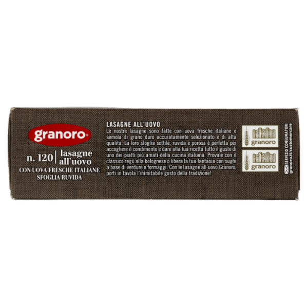 granoro n. 120 Lasagne all'uovo 500 g