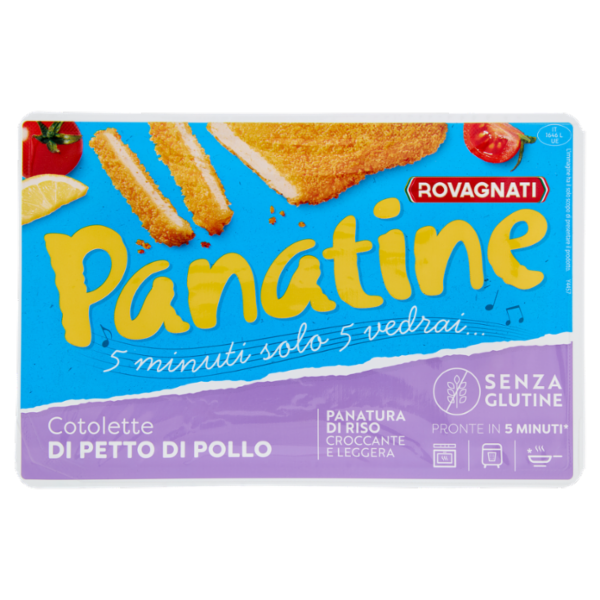 Rovagnati Panatine Cotolette di Petto di Pollo 180 g