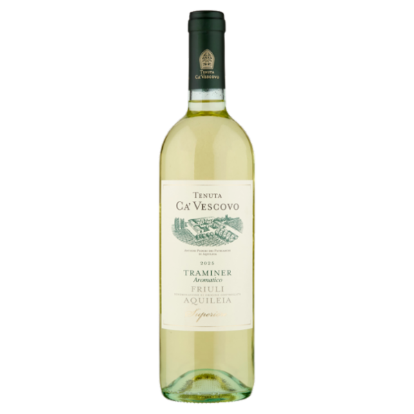 Tenuta Ca' Vescovo Traminer Aromatico Superiore Friuli DOC Aquileia 750 ml