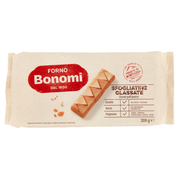 Forno Bonomi Sfogliatine Glassate 200 g