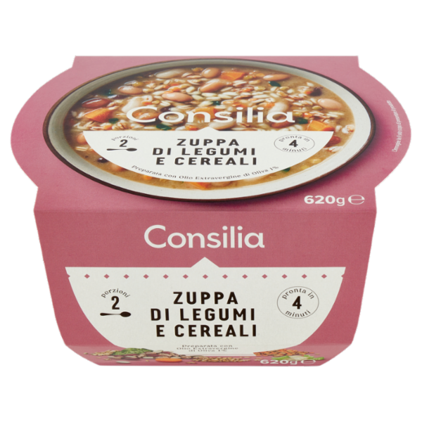 Consilia Zuppa di Legumi e Cereali 620 g
