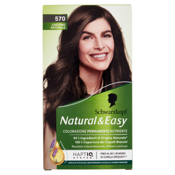 Schwarzkopf Natural&Easy 570 Castano Naturale
