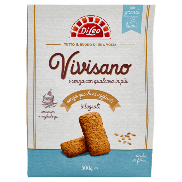 Di Leo Vivisano senza zuccheri aggiunti integrali 500 g