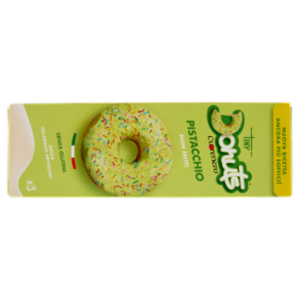 Cuorenero Tiny Donuts Pistacchio 3 x 37 g