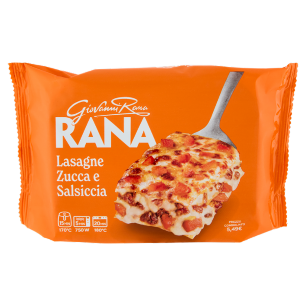 Giovanni Rana Lasagne Zucca e Salsiccia 350 g