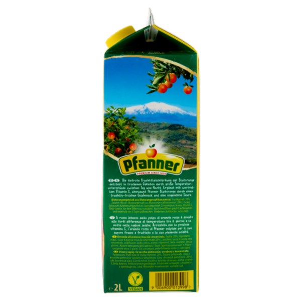 Pfanner Arancia Rossa 2 L