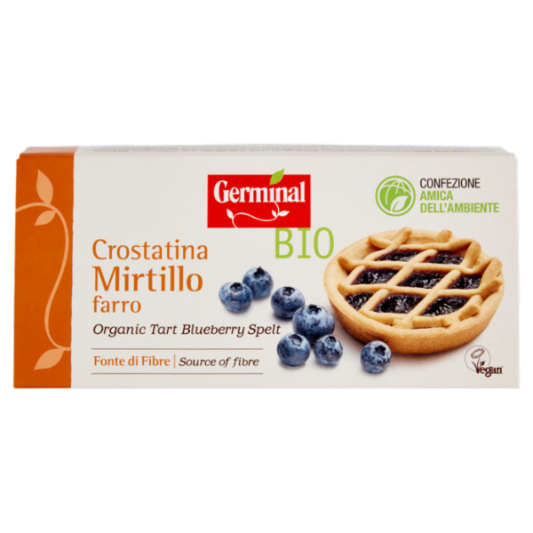 Germinal Bio Crostatina Mirtillo farro 4 x 50 g