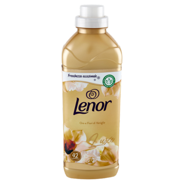 Lenor Ammorbidente Bucato Oro e Fiori di Vaniglia 42 Lavaggi 966 ml