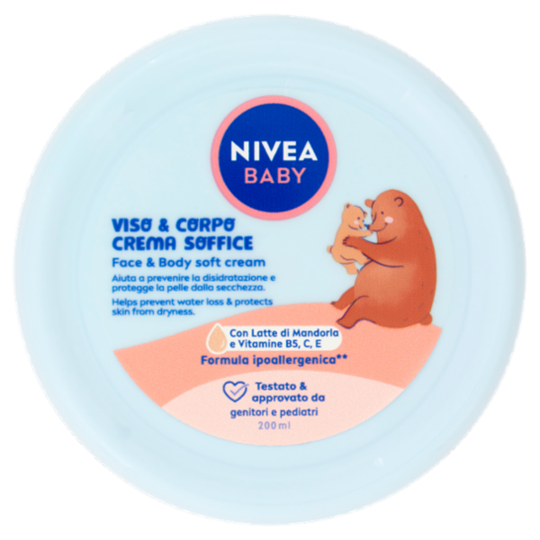 Nivea Baby Viso & Corpo Crema Soffice 200 ml