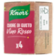 Knorr Cuore di Gusto Vino Rosso 4 x 26 g