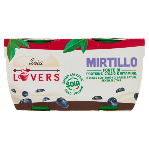 Soia Lovers Mirtillo 2 x 125 g