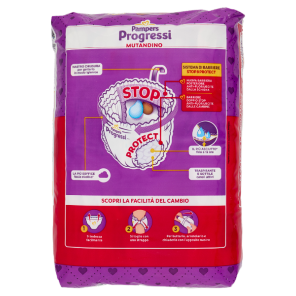 Pampers Progressi Mutandino XL 15 pz