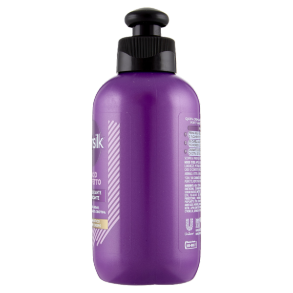 sunsilk Liscio Crema Lisciante & Districante con Olio di Argan, Proteine della Seta e Biotina 200 mL