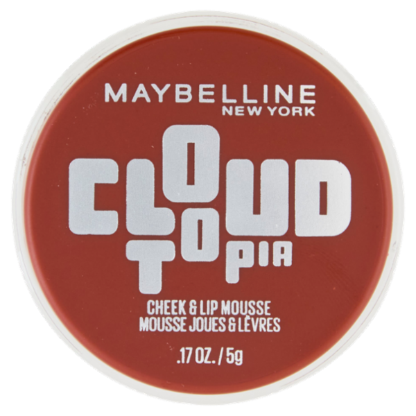 Maybelline New York Cloudtopia Cheek & Lip Mousse 12 Toasted Sky 5 g