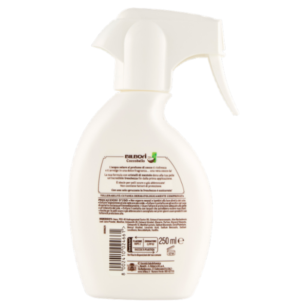 Bilboa Coccobello Rinfresca la tintarella Latte di Cocco 250 ml