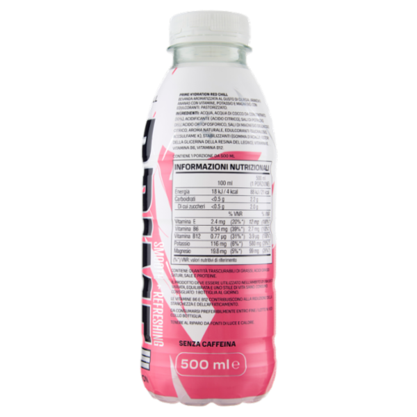 Prime Ice Hydration Red Chill Flavour 500 ml