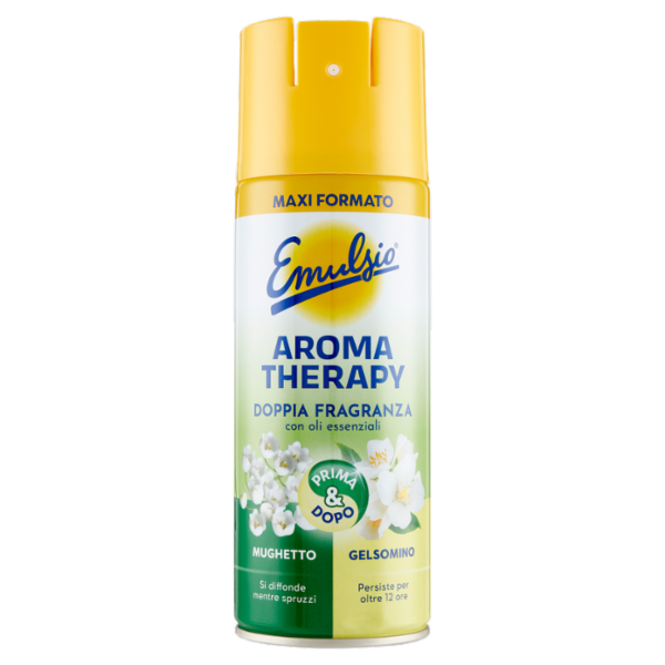 Emulsio Aroma Terapy Doppia Fragranza Mughetto Gelsomino 350 ml