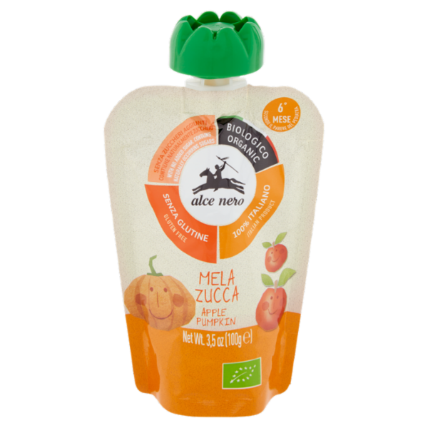 alce nero Mela Zucca 100 g