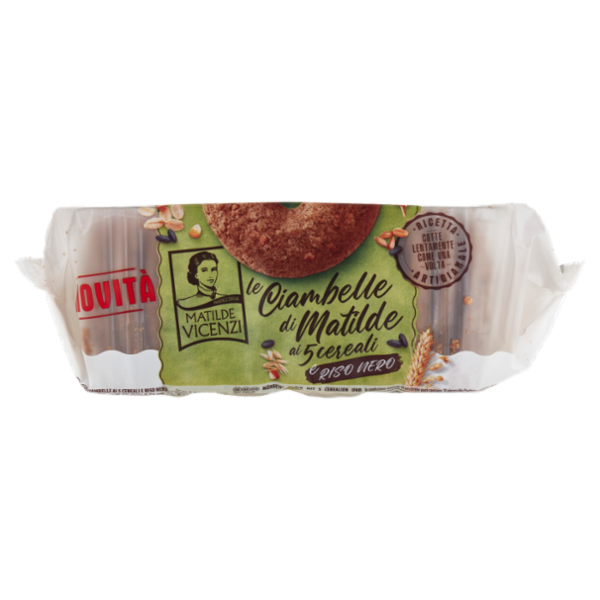 Pasticceria Matilde Vicenzi le Ciambelle di Matilde ai 5 cereali e Riso Nero 200 g