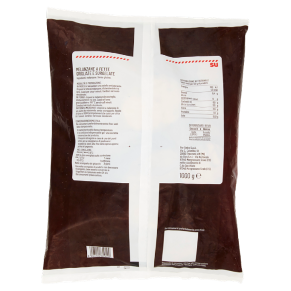 Sù Melanzane Grigliate Surgelate 1 kg