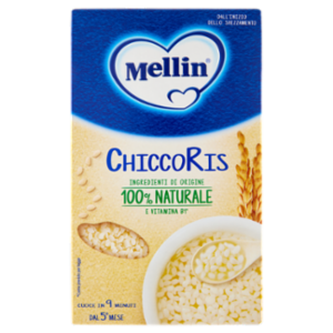 MELLIN ChiccoRis, Alimento a Base Di Cereali, Dal 5° Mese, 320g