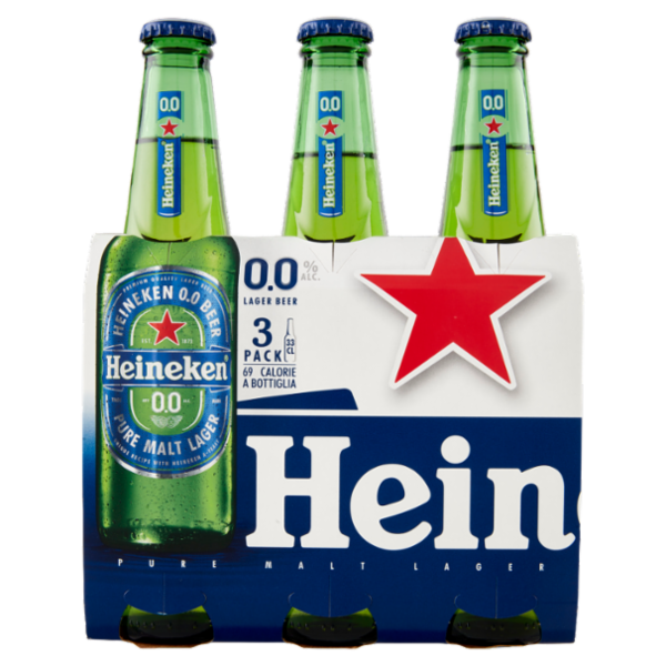 Heineken 0.0 3 x 33 cl