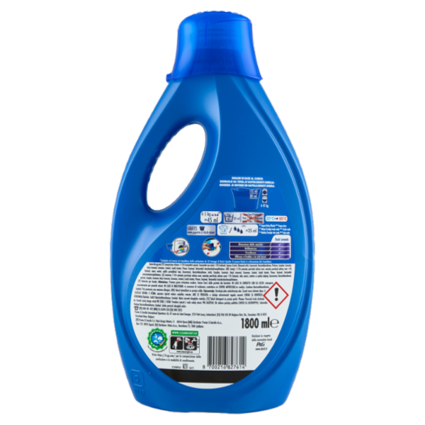 Dash Detersivo Liquido Lavatrice, Lavanda, 40 Lavaggi 1800 ml