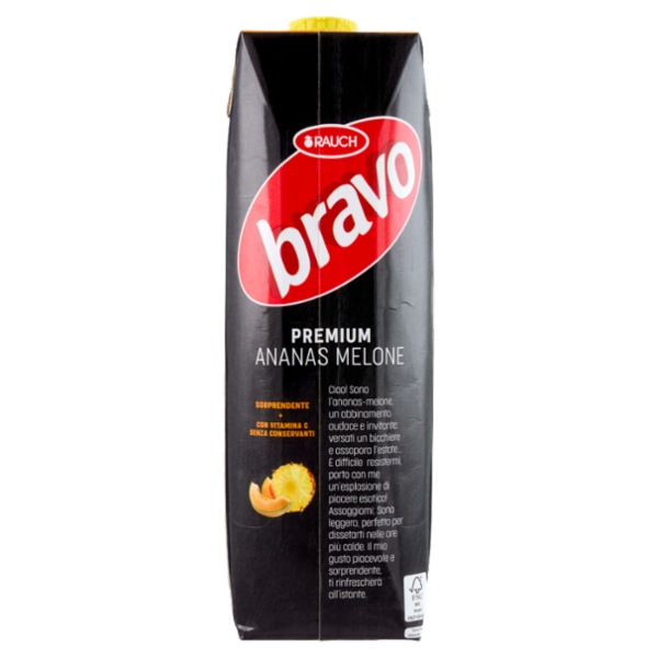 Rauch bravo Premium Ananas Melone 1 L