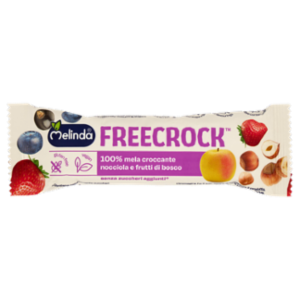 Melinda Freecrock 100% Mela Croccante Nocciola e Frutti Di Bosco 18 g