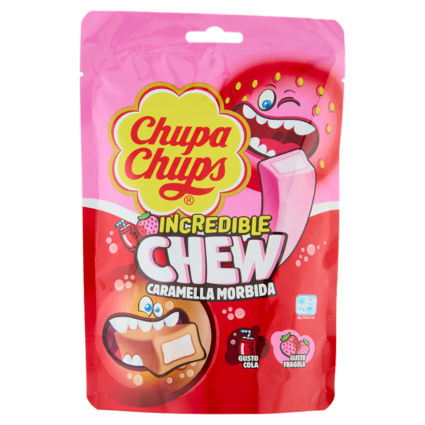 Chupa Chups Incredible Chew Caramella Morbida 118 g