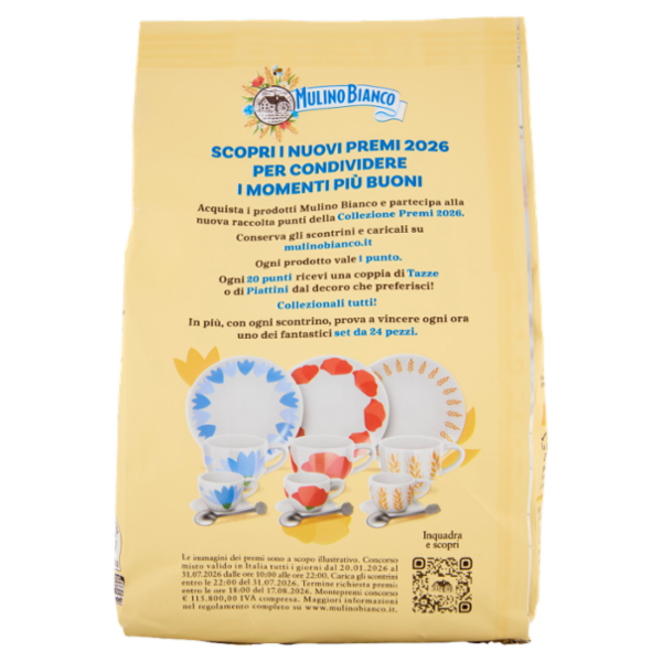 Mulino Bianco Macine Biscotti con Panna Fresca 350g