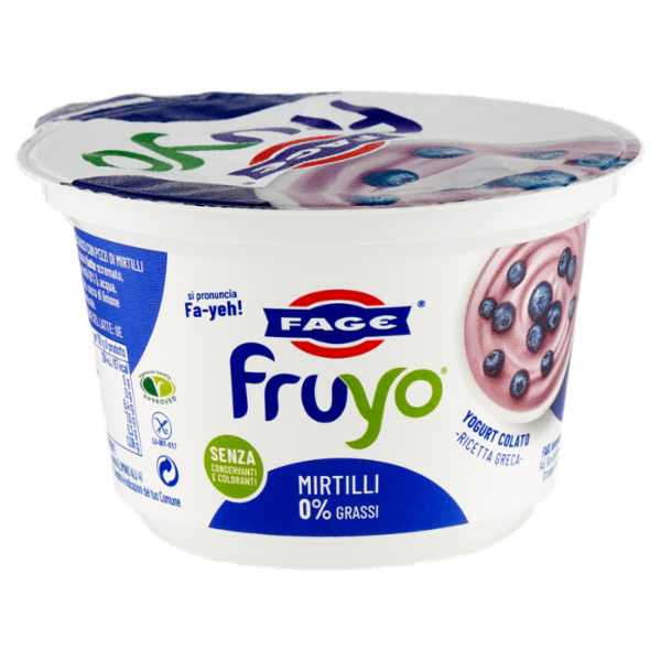 Fage fruyo Mirtilli 0% Grassi 150 g