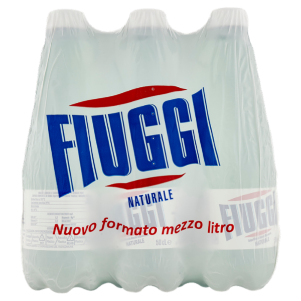 Fiuggi Acqua Minerale Naturale Oligominerale Naturale 6 x 0,5 LT