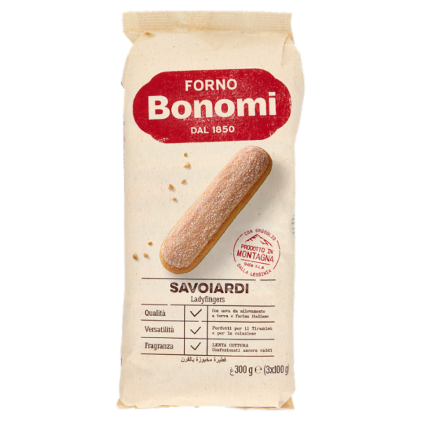 Forno Bonomi Savoiardi 3 x 100 g