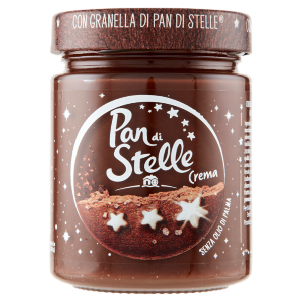 Pan di Stelle Crema al Cacao Nocciole e Granella di Biscotto 330g